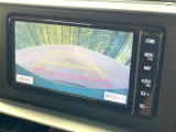 【バックカメラ】駐車時に後方がリアルタイム映像で確認できます。大型商業施設や立体駐車場での駐車時や、夜間のバック時に大活躍!運転スキルに関わらず、今や必須となった装備のひとつです!