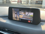 駐車時に安心な360&deg;ビューモニターが装備されています!