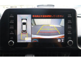全周囲モニター付で、車庫入れも駐車もラクラクです。