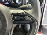 前方の車との車間を設定し、スピードを上げたり緩めたりを自動で行ってくれる追尾式の「レーダークルーズ」。上級装備の一つです!高級車にしかつかない嬉しい機能です。