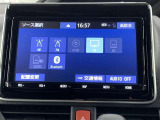 フルセグテレビ、DVD、CD、ブルートゥースオーディオなどが楽しめます。