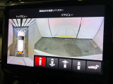 360&deg;アラウンドビューモニターを標準装備。バックモニターもガイドライン付きで高画質です。