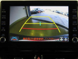 バックガイドモニターで、後方を確認しながら安心して駐車することができます。運転初心者も熟練者も必須の機能ですよ!