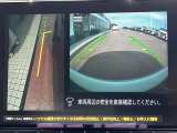 左サイドカメラとフロントカメラ運転席から死角となりやすい車両左前部分や前方部分もバッチリ見えます♪
