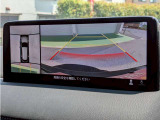【パノラミックビューモニター】クルマを真上から見ているような映像を表示。 運転席から確認しにくい車両周囲の状況を把握できます。