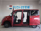 狭い駐車場やショッピングセンターで隣のお車にドアをぶつけてしまいそうになった経験がありませんか??スライドドアなら隣を心配することなく、快適に乗り降りできますよ♪