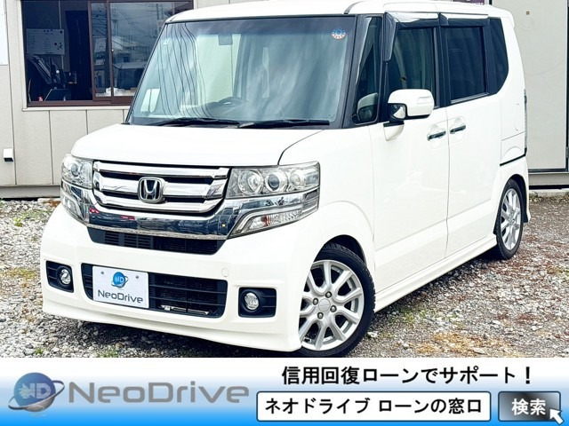 N-BOXカスタム G ターボ パッケージ 4WD 1年保証 両側パワースライドドア