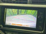 【バックカメラ】駐車時に後方がリアルタイム映像で確認できます。大型商業施設や立体駐車場での駐車時や、夜間のバック時に大活躍!運転スキルに関わらず、今や必須となった装備のひとつです!