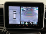 上から見下ろしたような視点で360度車の周囲を確認することができます!死角部分も確認しやすく、狭い場所での切り返しや駐車もスムーズに行えます♪