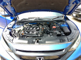 自慢のエンジンはパワードbyHONDAです。精度とバランスにこだわって、低回転からスムースなパワーを発揮します。
