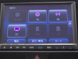 ホンダ純正ギャザズディスプレイオーディオ。フルセグTV、ラジオなどご利用いただけます。