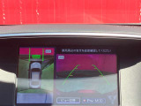 アラウンドビューモニター付きですので、車庫入れも楽々です。