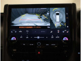 パノラミックビューモニター 車両上空より写したような画像をモニターに表示☆車庫入れや、幅寄せなどに大変便利な機能です♪
