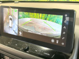 【アラウンドビューモニター】専用のカメラにより、上から見下ろしたような視点で360度クルマの周囲を確認することができます☆縦列駐車や幅寄せ時に活躍してくれます♪