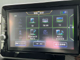 Bluetooth接続や、CD・DVD再生機能、フルセグTVなどの機能装備の日産純正ナビゲーション!