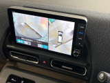 マルチビュカメラ搭載、バックギアに入れるだけで自動でリヤカメラに切り替わります!車庫入れやバックが苦手な方にオススメ!