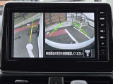 左前タイヤ付近の映像でドライバーの死角を補助。発進低速時の障害物、溝等の確認が出来ます。