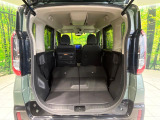 普段のお買い物や通勤、送迎等に十分な荷室スペースを確保しております。セカンドシートを倒すと、大きな荷物の積載も可能です♪