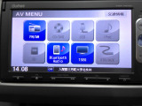 ホンダ純正ギャザズディスプレイオーディオ。ワンセグTV搭載。Bluetooth対応でお気に入りの音楽をお楽しみいただけます。