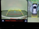 狭い駐車場や立体駐車場などもリアルに映るバックガイドモニター付でラクラク駐車♪(パノラミックビューモニター付)