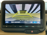バックカメラ付きで後方の確認も安心です!スムーズな駐車・車庫入れをサポートいたします!