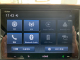 【ディスプレイオーディオ/Bluetooth対応】スマートフォン接続で、お好きな音楽を車内で楽しめます。