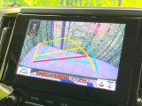 【バックカメラ】駐車時に後方がリアルタイム映像で確認できます。大型商業施設や立体駐車場での駐車時や、夜間のバック時に大活躍!運転スキルに関わらず、今や必須となった装備のひとつです!