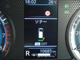 前後にソナーを装備。障害物に近づくと、音と画面でお知らせします。