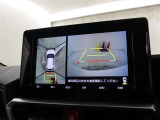 ☆パノラミックビューモニター付きです♪直接目視できないところも確認できるシースルービュー機能と、見通しの悪い場所からの発進をサポートするパノラミックビュー&ワイドフロントビュー機能があります。
