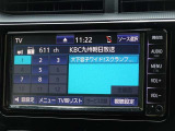 ワンセグデジタルTV放送を視聴できます。