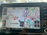 ナビゲーションは純正メモリーナビ(VXU-185NBi)を装着しております。AM、FM、CD、DVD再生、Bluetooth、音楽録音再生、フルセグTVがご使用いただけます。