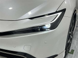 明るいLEDヘッドライトで夜間の走行も安心です!