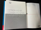 車両の取扱説明書、整備記録簿です。