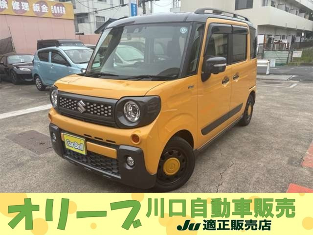 スペーシアギア ハイブリッド(HYBRID) XZターボ 10インチナビ フルセグTV ブルートゥ...