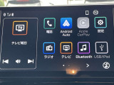 フルセグテレビやラジオ・スマホ接続による音楽・動画が楽しめる。