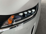 メーカーオプションのアダプティブLEDヘッドランプを装備。