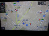 地図画面はこのように分かりやすく表示されます♪目的地を設定して快適なドライブにしましょう!