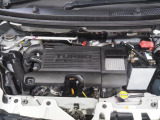 キビキビした走りが魅力のインタークーラーつきターボエンジです。