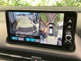 マルチビューカメラを搭載!これがあれば、前後左右も安心ですね。縦列駐車も見通しの悪い交差点も安心です!安全の為目視での確認もお願い致します。