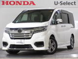 ワンオーナー車の2021年、ステップワゴンスパーダ(e:HEVスパーダ G ホンダセンシング)が入庫しました。当社自社工場にて法定点検を実施しております。過去の整備は整備記録簿での確認ができます。