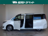 両側パワースライドドア付きだから、狭い駐車スペースなどでの 乗り降りラクラク!小さなお子さまのいるご家庭には嬉しい装備。