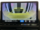バックカメラ付きで後方の確認も安心です!スムーズな駐車・車庫入れをサポートいたします!