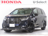当社試乗車、業務車のオデッセイハイブリッド(e:HEVアブソルート・EXブラックエディション)が入庫です。内外装ともにきれいなお車です。