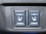 運転席と助手席には、シートヒーターを装備しています。冬場は必需品です!