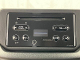 CD、ラジオの再生が可能なオーディオが付いています。