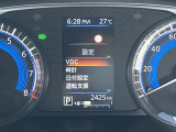 メーター内ディスプレーで各車両設定をオーナーの好みに変更出来ます。