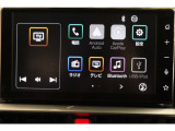 【ディスプレイオーディオ】AppleCarPlay/AndroidAuto対応。スマートフォンを接続して様々な機能をご利用いただけます。