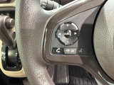 ステアリングにオーディオ操作スイッチが付いています。オーディオ画面に直接タッチしなくても操作が出来ますので、運転に集中できます。