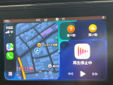 ●Apple Car Play:スマホとの有線接続で、ナビ・オーディオ再生などスマホのアプリ機能が画面でも使える便利機能です!
