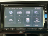 純正ナビです。AM/FM、CDはもちろんBluetoothでお好きな音楽お楽しみいただけます。